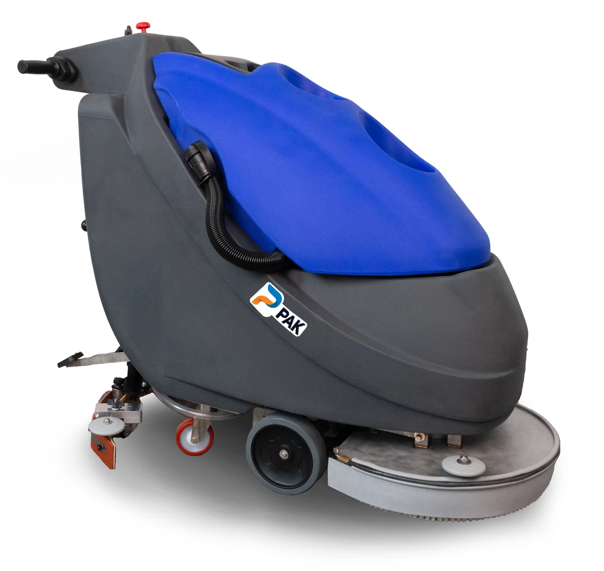 PAK 520 B – Walk-behind scrubber dryer with traction drive