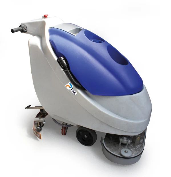 PAK 800 B – Walk-behind scrubber dryer with traction drive
