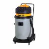Sanayi Tipi Elektrik Süpürgesi 2 Motorlu 2400 Watt, Plastik Kazanlı, Full Aparatlı, PAK 772 P