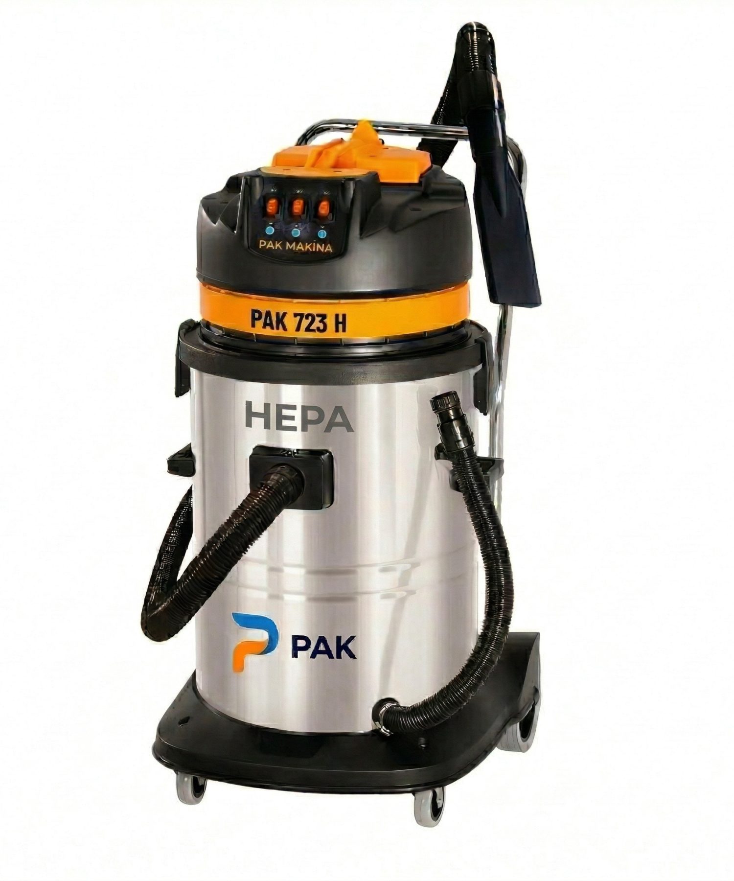 PAK 723 H Hepa Filtreli Sanayi Tipi Islak Kuru 3600 Watt Elektrikli Süpürge