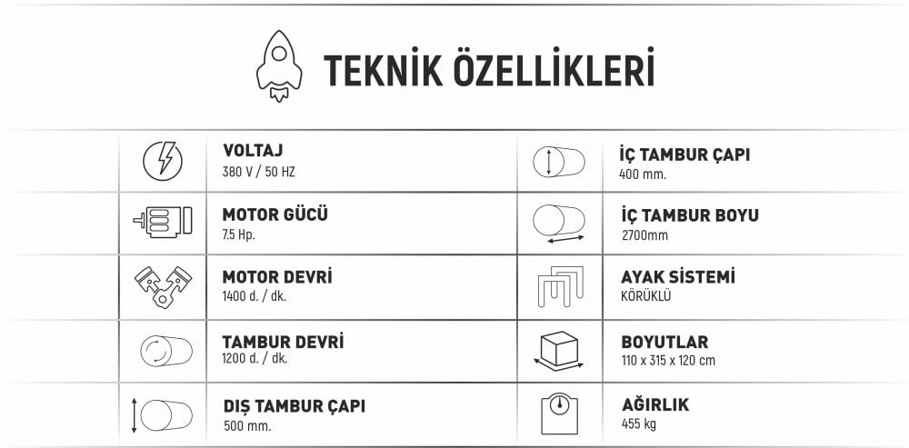 PAK 270 K - Körüklü Halı Sıkma Makinesi 4 PAK 270 K Halı Sıkma Makinesi