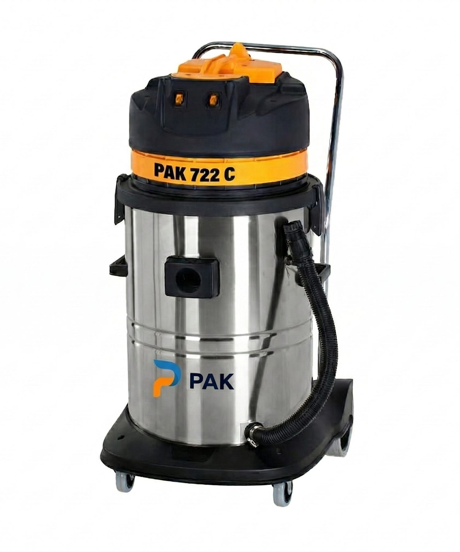 PAK 722 C - 2400 watt ıslak kuru sanayi tipi elektrik süpürgesi full